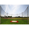 Steel Discus Cage w/ Net 12' Straight